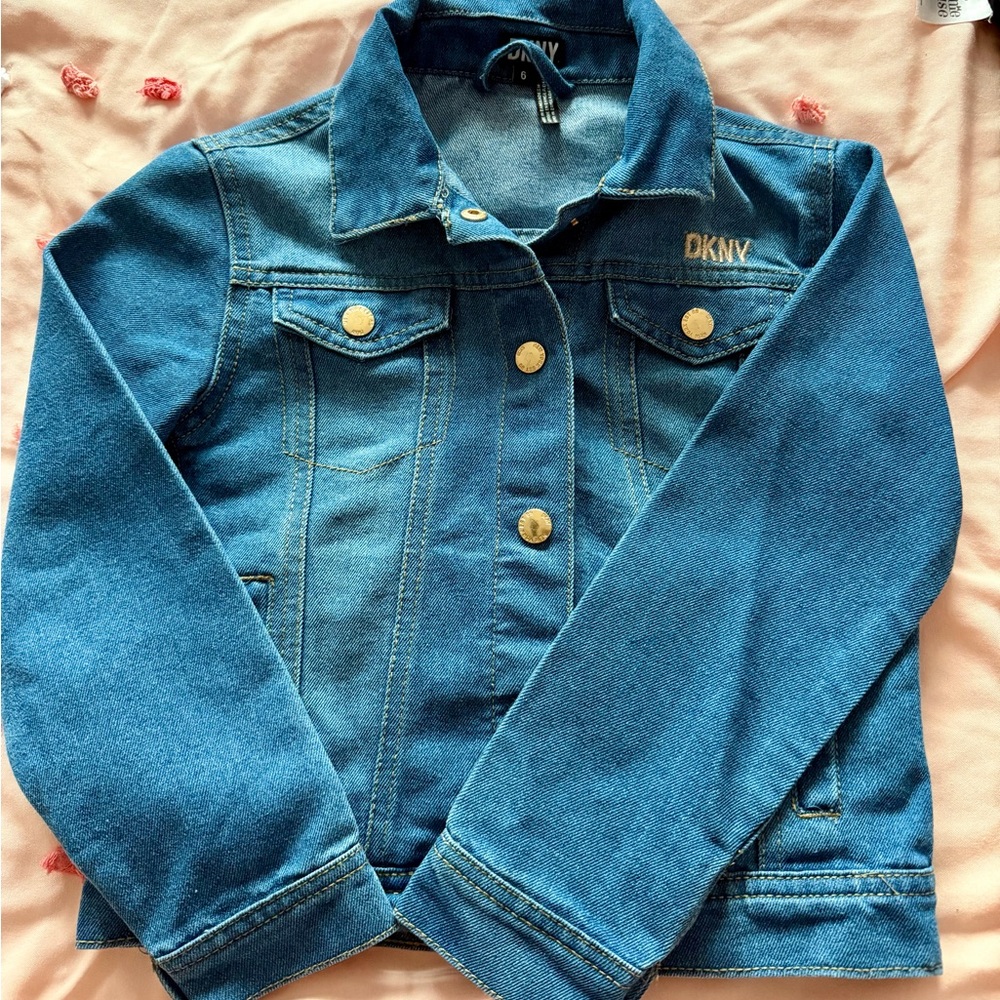 Jean jacket girls size 6